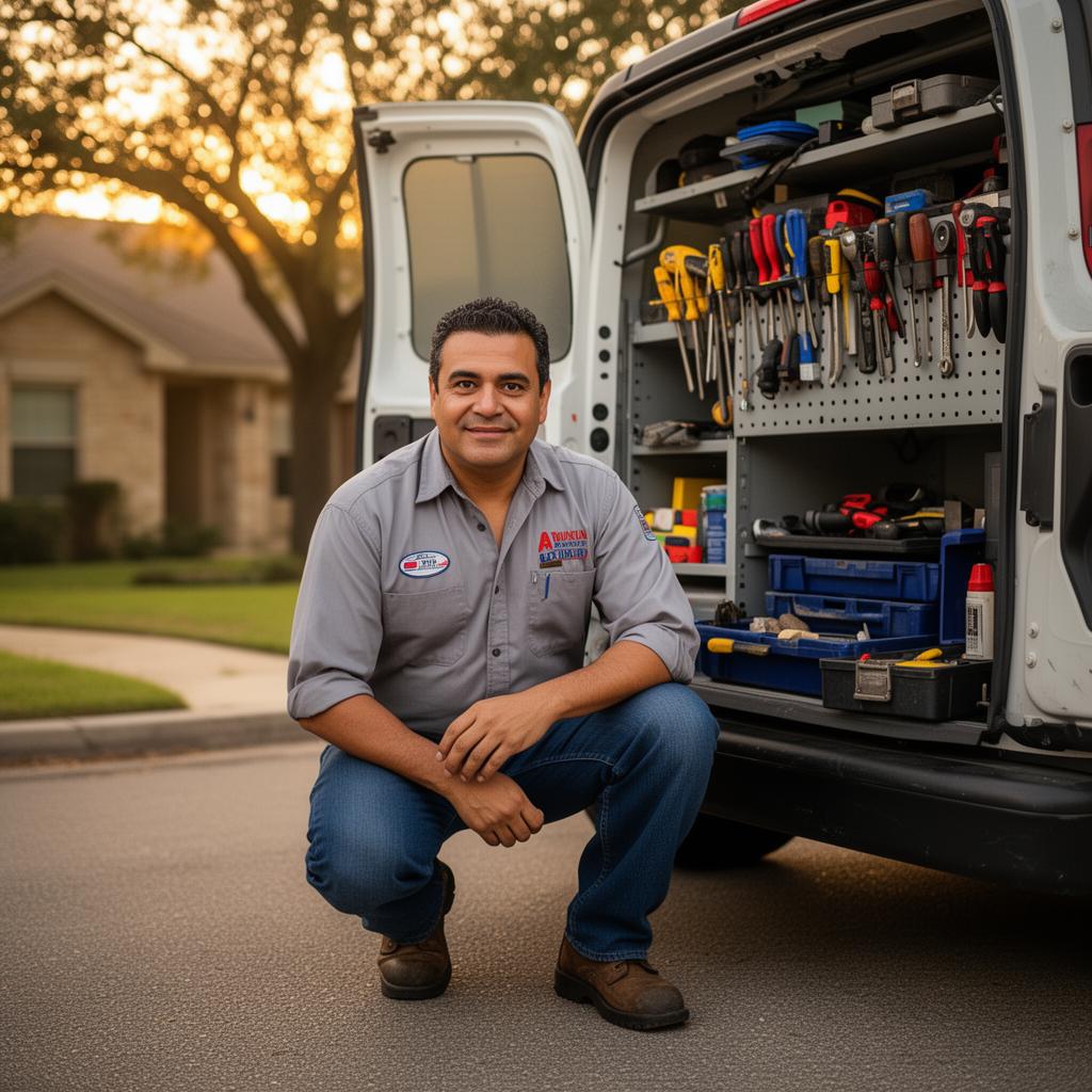 Plomero hispano profesional en San Antonio